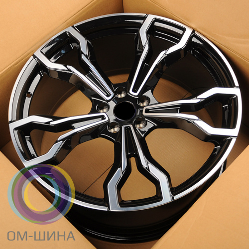 IWheel CR8821 9.5x21/5x112 D66.56 ET38 Black Machined Face (задняя ось)