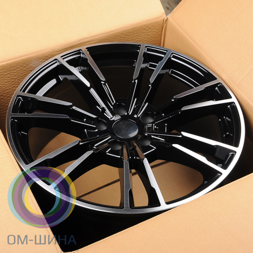 IWheel CR8825 8.5x19/5x112 D66.6 ET25 Black Machined Face (передняя ось)