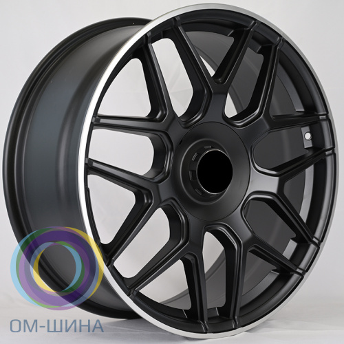 Anzoo JT092-22 10.0x22/5x130 D84.1 ET36 Satin Black Machined Lip (в круг)