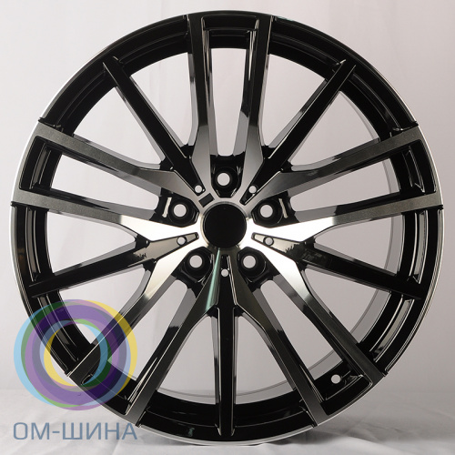 IWheel IV-212 10.0x22/5x120 D74.1 ET40 Black Machine Face (передняя ось)