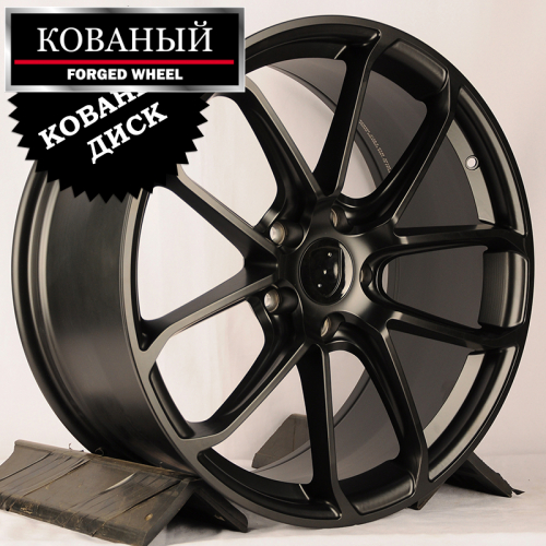 RGW Wheels RGW347 10.0x22/5x130 D71.56 ET48 Matte Black (передняя ось)