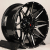HMD 1075 10.0x20/12x139.7/135 D106 ET-18 Gloss Black With Milled SPOKE HMD 1075 10.0x20/12x139.7/135 D106 ET-18 Gloss Black With Milled SPOKE