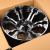 Anzoo JT133-8 9.0x18/6x139.7 D110.1 ET0 Black Machined Face
