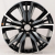 Anzoo 16066 8.0x20/5x114.3 D66.4 ET45 Black Machine Face Anzoo 16066 8.0x20/5x114.3 D66.4 ET45 Black Machine Face