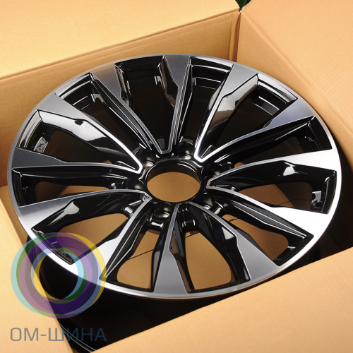 Anzoo H954D 8.5x20/6x139.7 D106.1 ET25 Black Machine Face