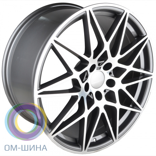 Ivision Wheel NW760 10.0x20/5x120 D72.6 ET35 Light Gloss GM / Machine (задняя ось)