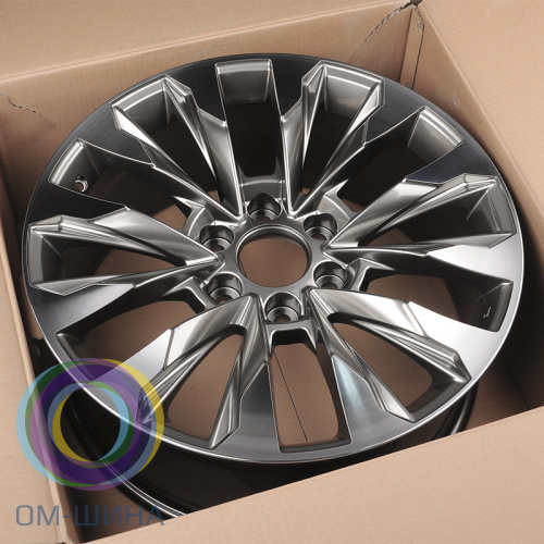 Anzoo H880D 8.5x20/6x139.7 D106.1 ET25 Hyper Black Machine Face