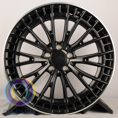 IWheel IVF-3399 9.5x19/5x112 D66.56 ET43 Matt Black Machined Lip (задняя ось)