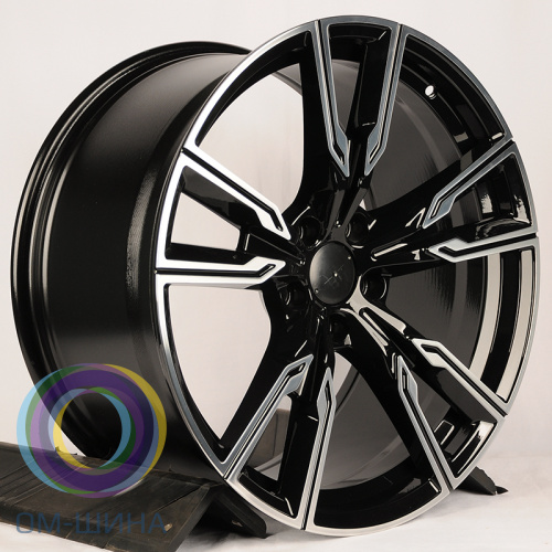 Anzoo H945D 10.0x20/5x112 D66.6 ET40 Black Machine Face