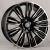 Anzoo HP716D 9.5x22/5x120 D72.6 ET45 Black Machine Face