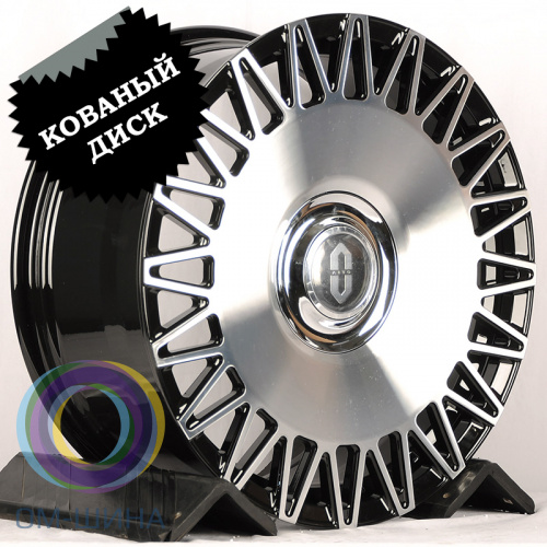 Aito IWheel CR26032 9.0x21/5x120 D66.1 ET35 Black Machined Face