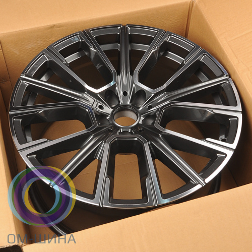 Anzoo H3074F 8.5x20/5x112 D66.5 ET25 Gunmetal Machine Face (передняя ось)