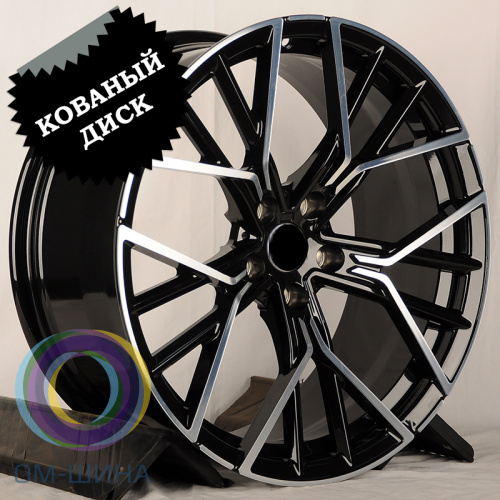 IWheel CR8808 8.5x20/5x112 D66.5 ET25 Black Machined Face (передняя ось)