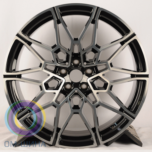 RGW Wheels RGW1842 9.5x22/5x112 D66.56 ET32 Gloss Black Bruch With Dark Tint (передняя ось)