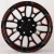 Anzoo AZF088-8 9.0x18/6x139.7 D110.1 ET0 Matt Black Machine Face+Red
