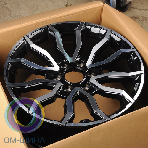 Anzoo AO9966D 8.5x20/6x139.7 D106.1 ET25 Black Machine