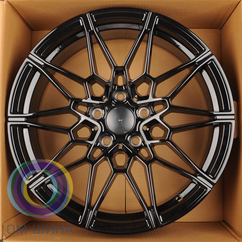 Anzoo H3143F 8x19/5x120 D72.6 ET25 Black (передняя ось)