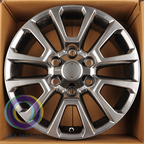 Anzoo H843F 7.5x17/6x139.7 D106.1 ET25 Hyper Black (Пресс-шайба)