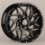 Anzoo AA020 9.0x20/6x139.7 D106.1 ET0 Gloss Black+Milling spokes+milling rivets Anzoo AA020 9.0x20/6x139.7 D106.1 ET0 Gloss Black+Milling spokes+milling rivets