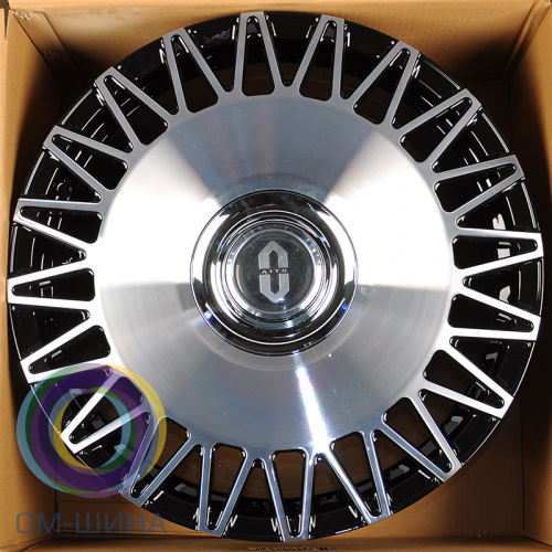 Aito IWheel CR26032 9.0x21/5x120 D66.1 ET35 Black Machined Face