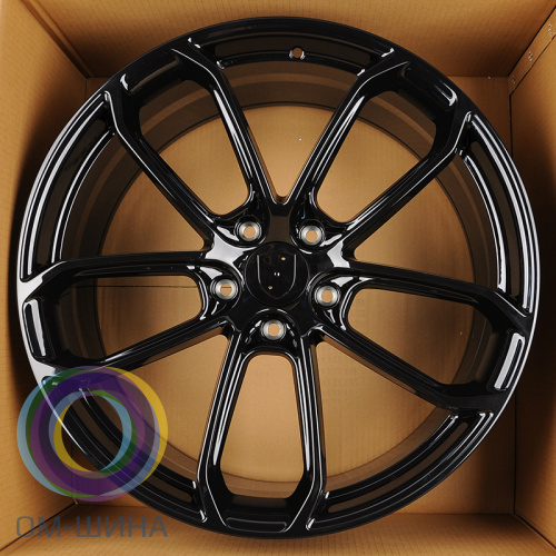 Anzoo ALC592 11.0x22/5x130 D71.56 ET58 Glossy Black (задняя ось)