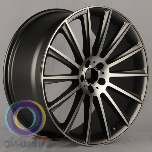 HMD 7012 10x21/5x112 D66.6 ET45 Matt Grey Machine Face (в круг)