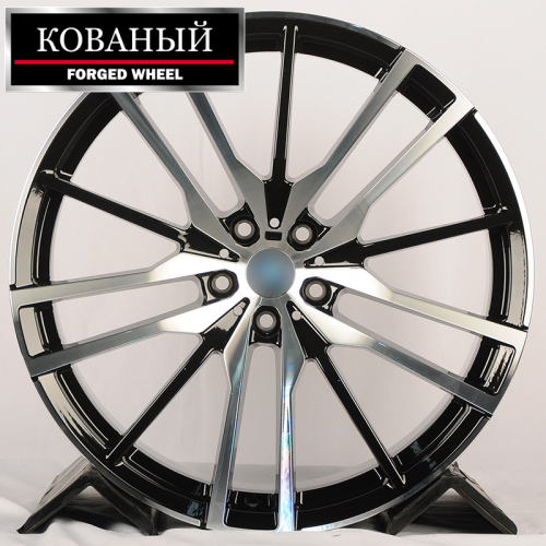 RGW Wheels RGW476 10.5x22/5x112 D66.56 ET35 Gloss Black Machine Face (задняя ось)