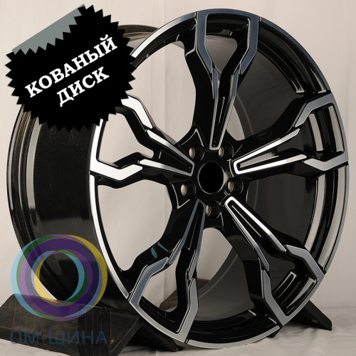 IWheel CR8821 9.5x21/5x112 D66.56 ET38 Black Machined Face (задняя ось)