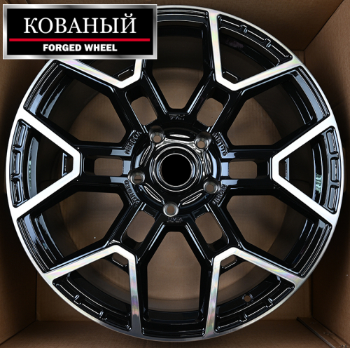 RGW Wheels RGW3571 10.0x22/5x150 D110.1 ET40 BKF Black Clear