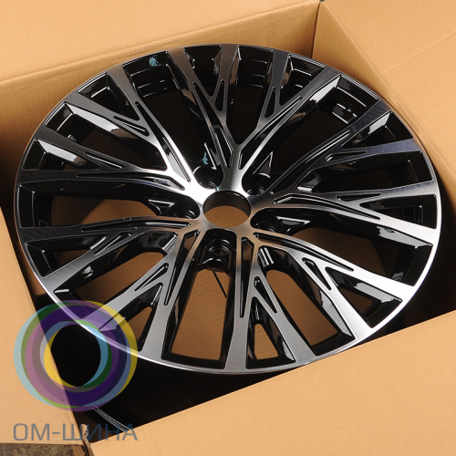 Anzoo FBX046-9 8.5x19/5x112 D66.45 ET35 Gloss Black Machine Face