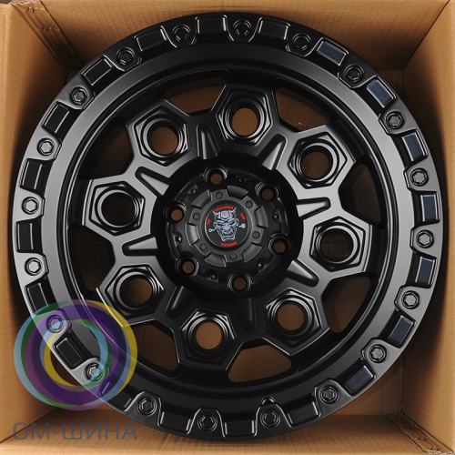 Anzoo JT178-8 9.0x18/5x127 D71.5 ET-10 Matt Black