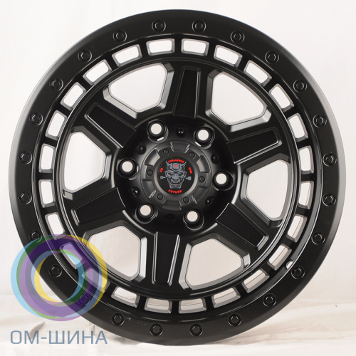 Anzoo JT185-7 9.0x17/6x139.7 D110.1 ET0 Matt black