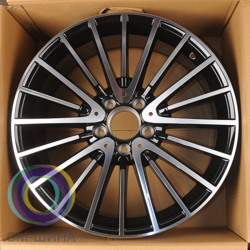 IWheel CR02027 9.0x21/5x112 D66.56 ET34 Black Machined Face (передняя ось)