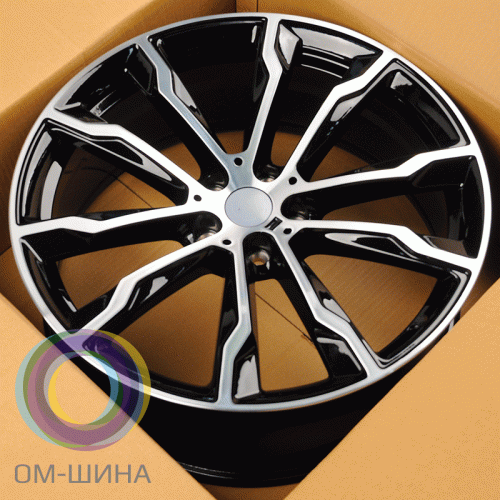 Extreme Wheels BM136 8.0x20/5x112 D66.6 ET27 BKF (передняя ось)