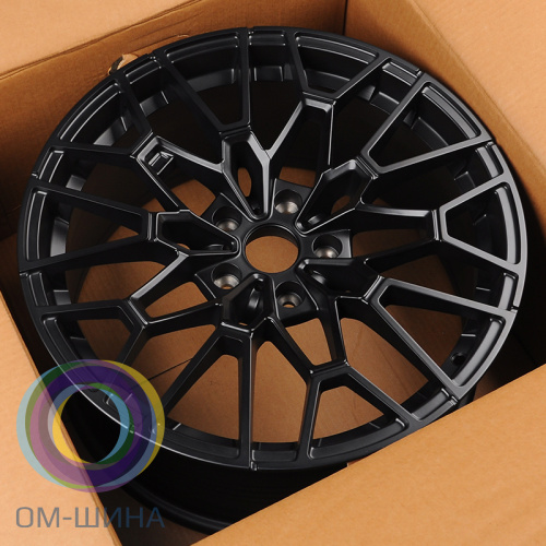 HMD DF02 9.0x18/5x112 D66.6 ET40 Satin Black (задняя ось)