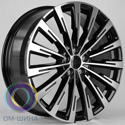 Anzoo H3360 8.0x20/5x108 D63.4 ET52 Black Machine Face