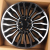Ivision Wheel D1490 7.5x18/5x112 D66.6 ET52 BKF Ivision Wheel D1490 7.5x18/5x112 D66.6 ET52 BKF