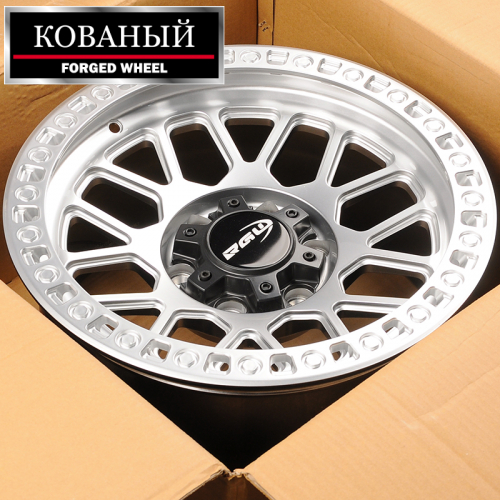 RGW Wheels RGW712 8.5x17/6x139.7 D100 ET0 Hyper Silver