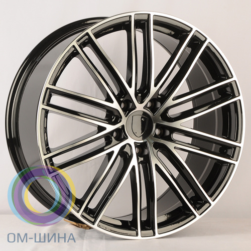 Anzoo H3085F 11.5x21/5x130 D71.6 ET69 Black Machined Face (задняя ось)