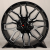 HMD 4078 9.0x20/6x135 D106 ET 0 Gloss Black With Milled SPOKE