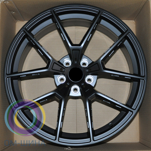 IWheel CR35 8.5x19/5x112 D66.5 ET25 Matte Black+ Hollow Spokes (передняя ось)