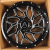 Anzoo AA020 9.0x20/6x139.7 D106.1 ET0 Gloss Black+Milling spokes+milling rivets Anzoo AA020 9.0x20/6x139.7 D106.1 ET0 Gloss Black+Milling spokes+milling rivets