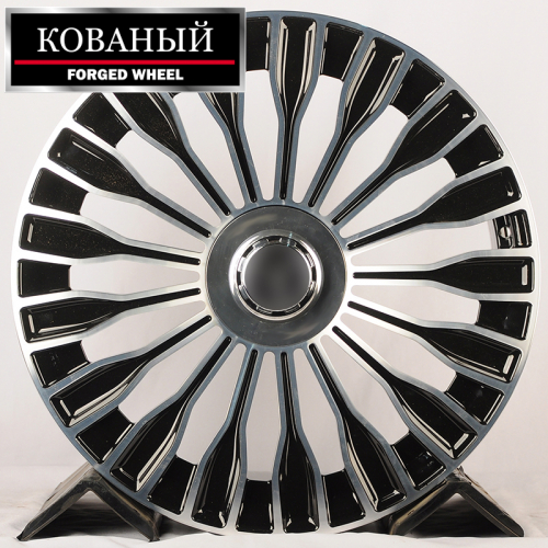 RGW Wheels RGW217 8.5x20/5x112 D66.5 ET32 Black Machine Face (передняя ось)