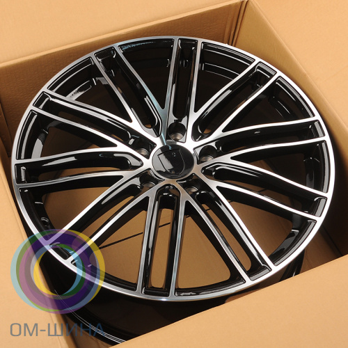 Anzoo H3085F 11.5x21/5x130 D71.6 ET69 Black Machined Face (задняя ось)