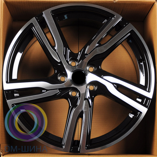 IWheel 8393 8.0x18/5x108 D63.4 ET45 Black Machined Face