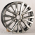 Anzoo AO9524 7.0x17/5x114.3 D60.1 ET45 Hyper Black