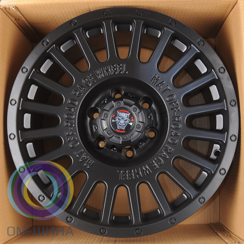 Anzoo AZ218-8 9.0x18/6x139.7 D110.1 ET0 Matt Black