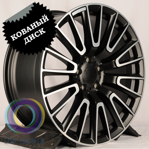 RGW Wheels RGW553 10.0x22/5x130 D84.1 ET30 Matte Black Machine Face (в круг)