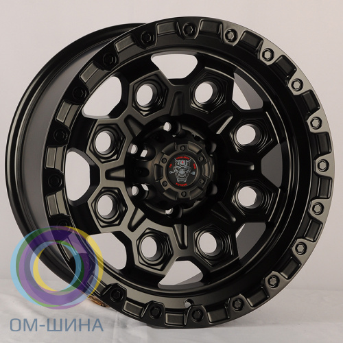 IWheel JT178-8 9.0x18/6x139.7 D110.1 ET0 Matt Black