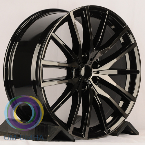 Extreme Wheels BM052 9.5x21/5x112 D66.6 ET37 BKF Black Clear (передняя ось)